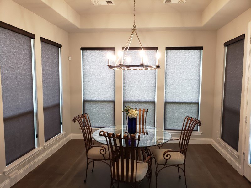 21 Alta roller shades in fabric Carera Prosper, TX