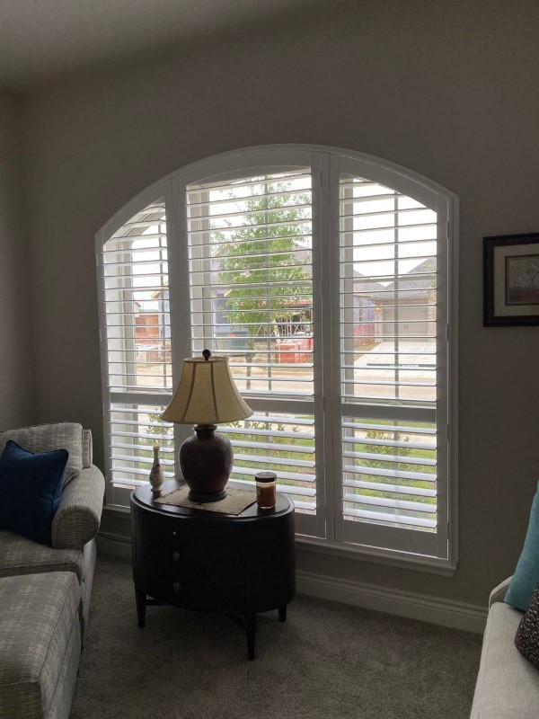 Shutters and blinds for new home in Celina TX